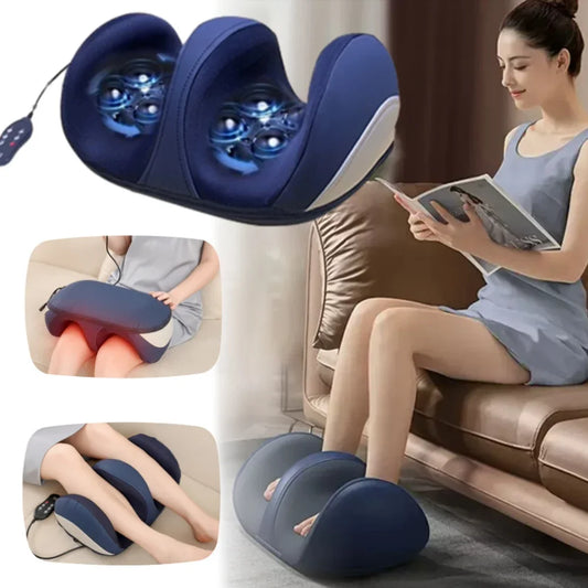 Super Big Electric Foot Leg Massager Deep Tissue Shiatsu Kneading