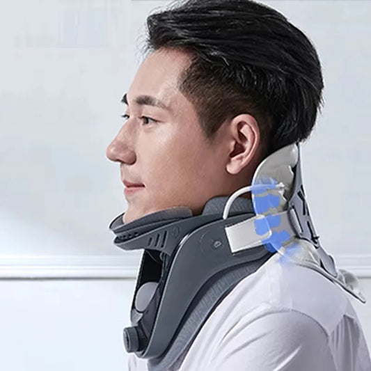Neck massager Cervical Neck Traction Device Adjustable Neck